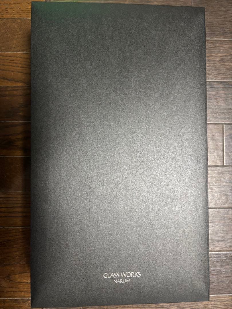 GLASSWORKS NARUMI 電波振子時計