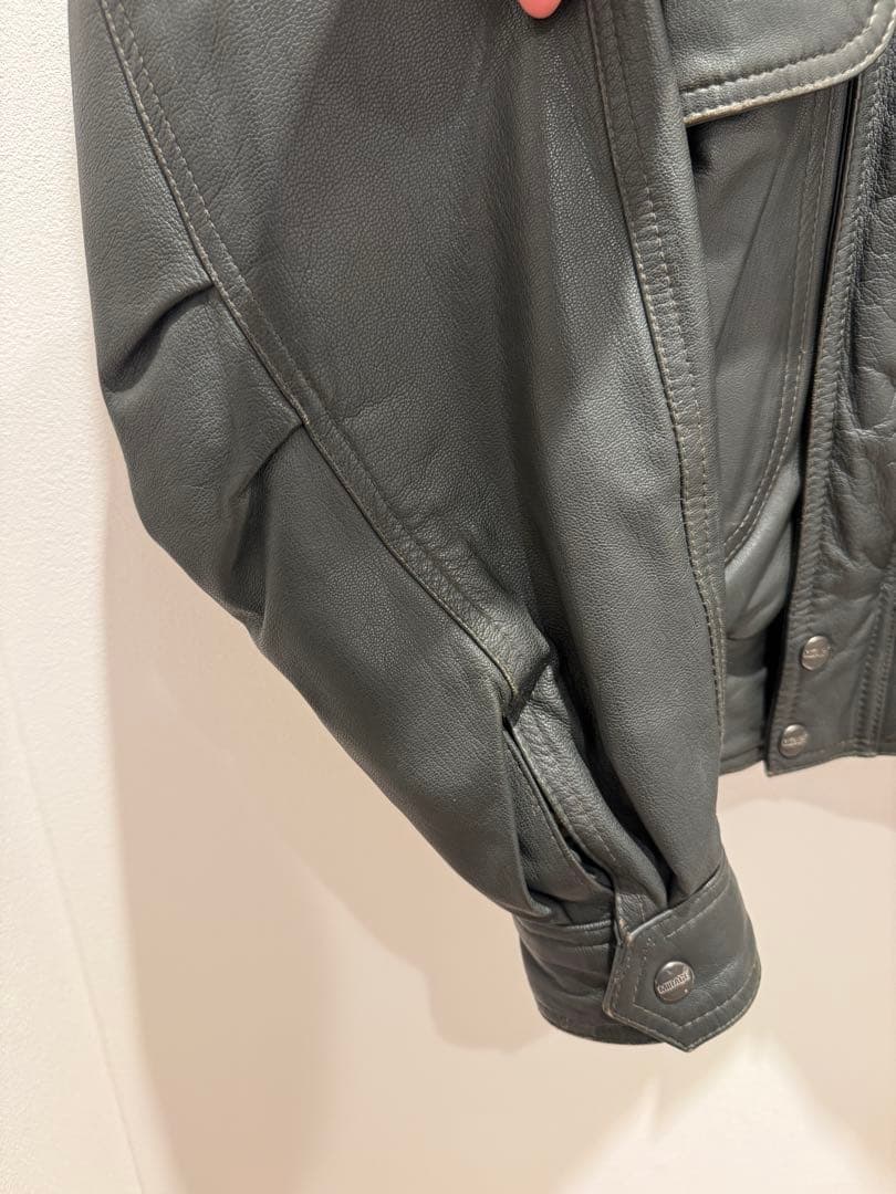 MIRAGE レザージャケット　our's モーガン蔵人着用(リブ型・色違い)