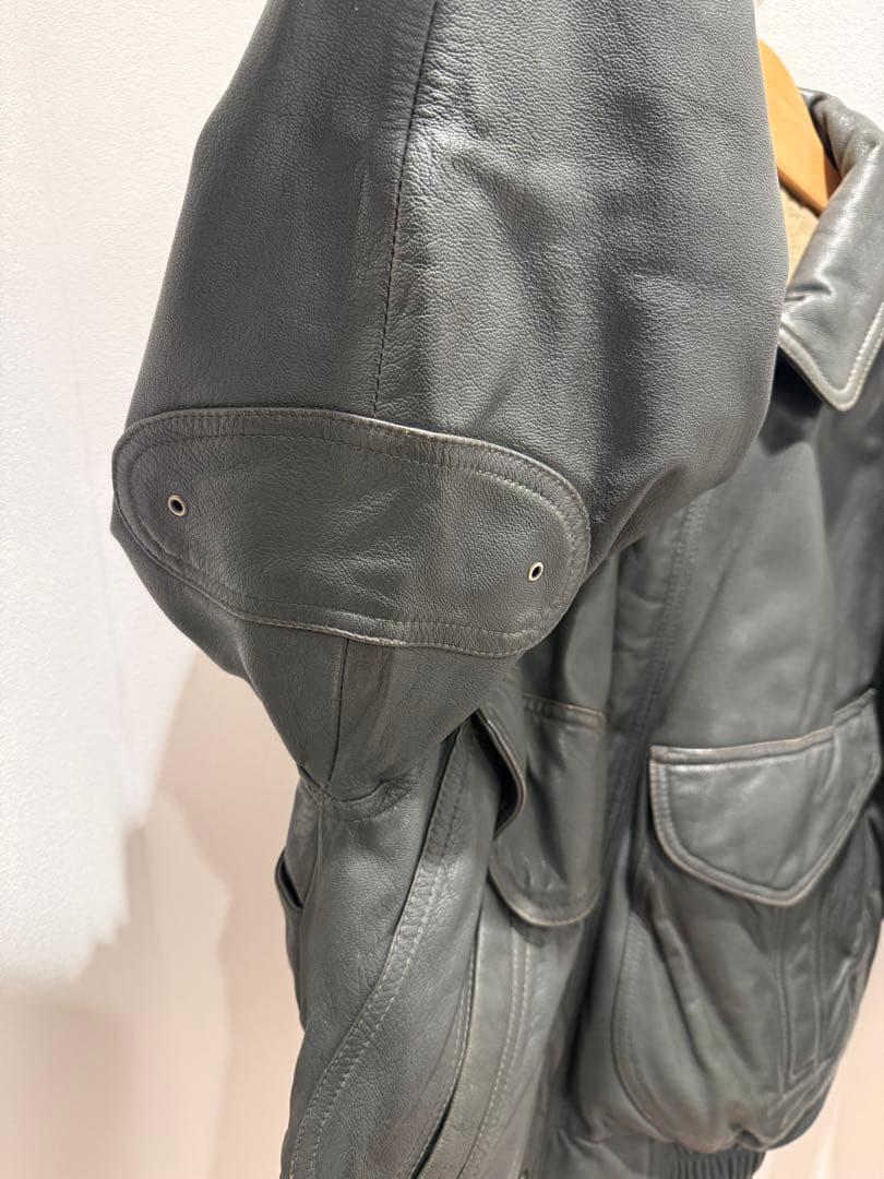 MIRAGE レザージャケット　our's モーガン蔵人着用(リブ型・色違い)