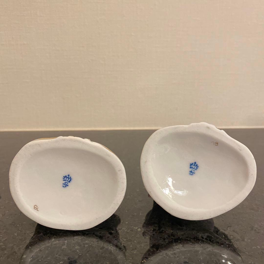 【希少♡一点物】ジッツェンドルフ　カップルと羊　磁器人形