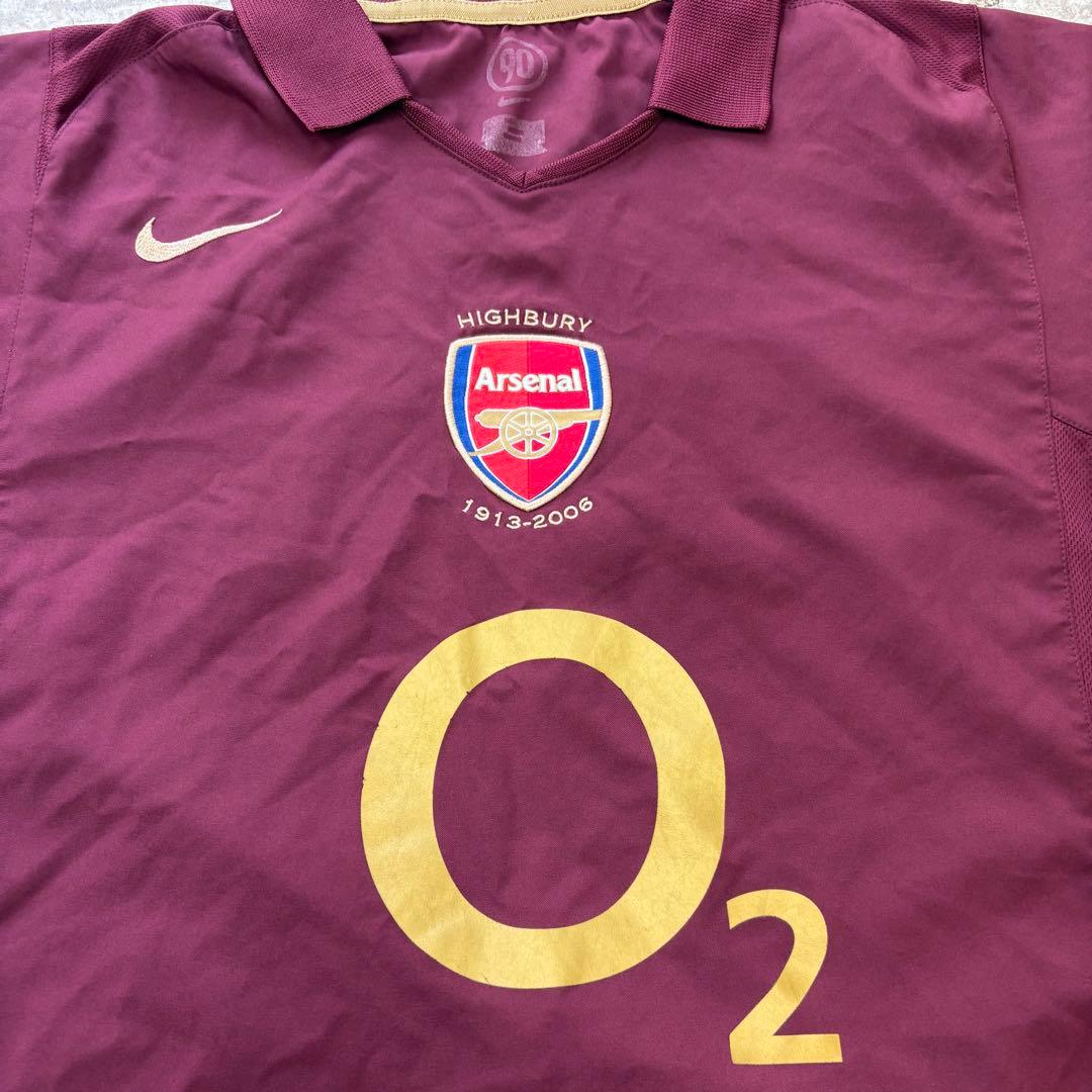 05-06 NIKE ARSENAL ユニホーム　アーセナル