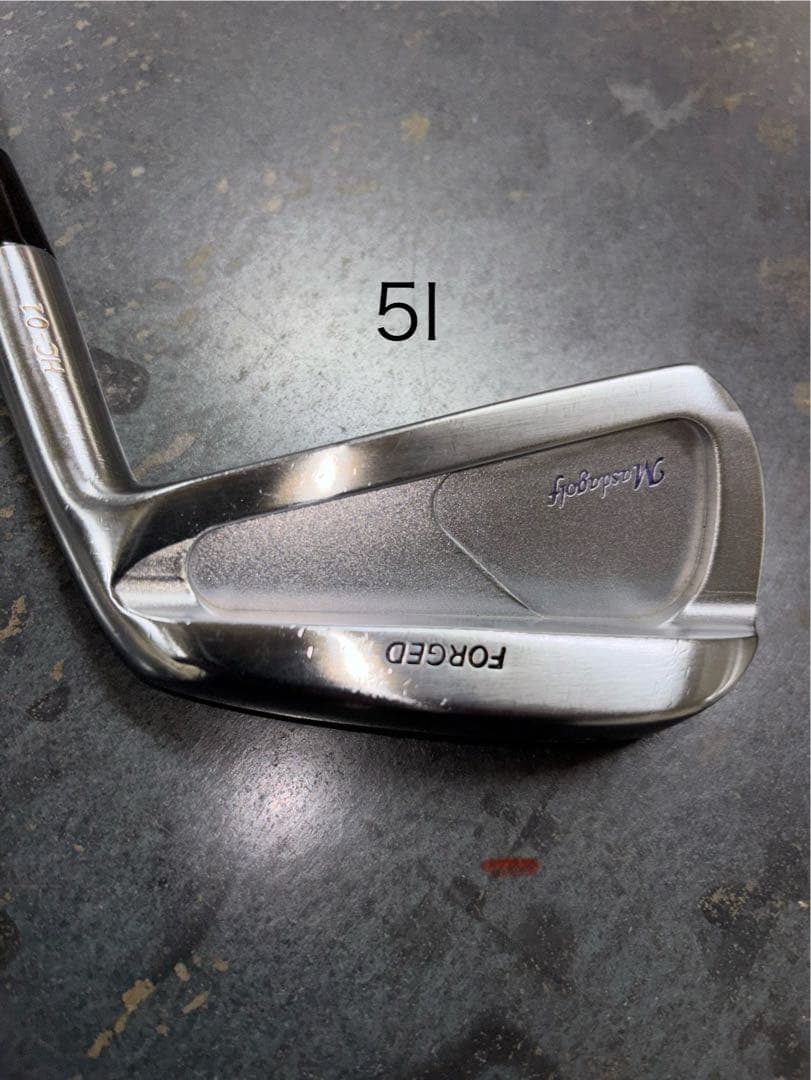 美品　マスダゴルフ　HC-01アイアン　5I~PW モーダス130S