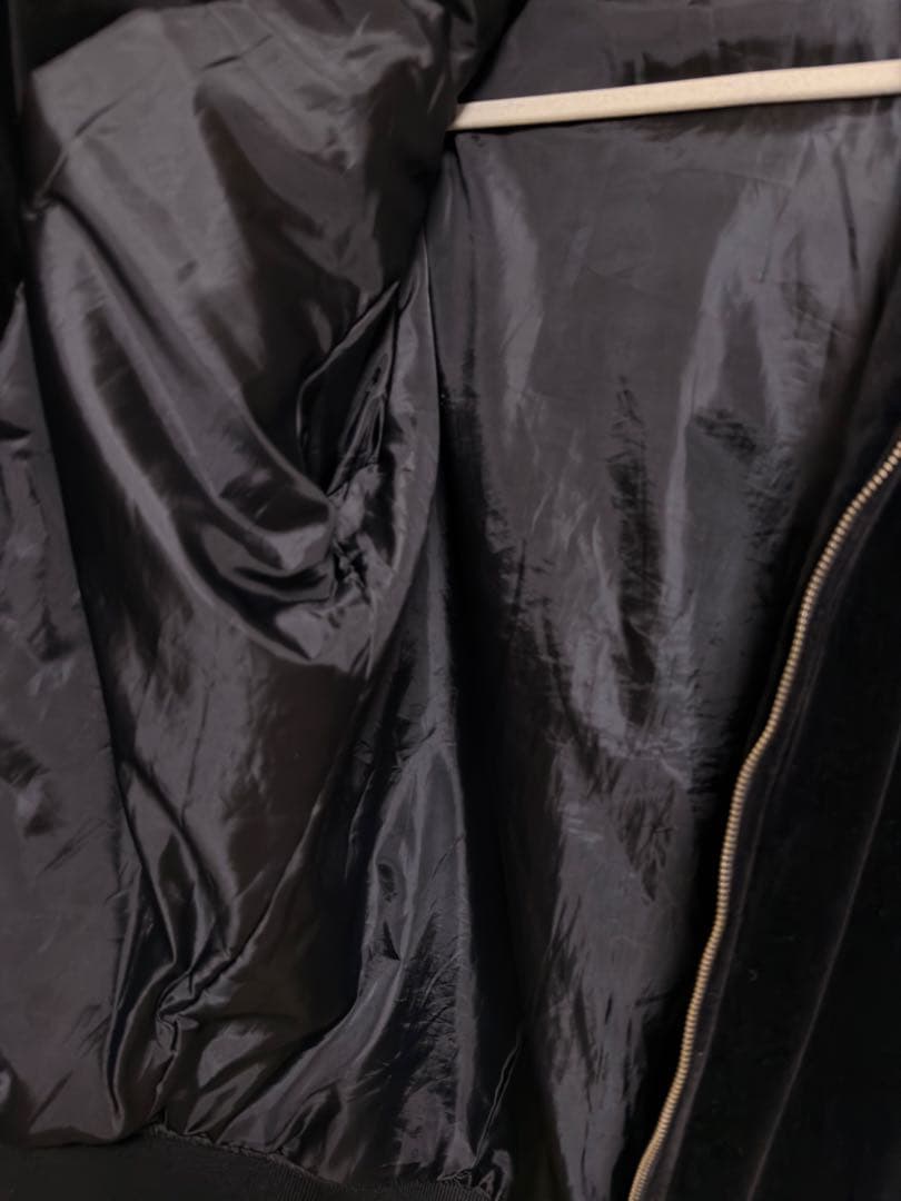 Supreme フード取り外し可能 別珍ジップパーカー ジャケット　ブラック美品