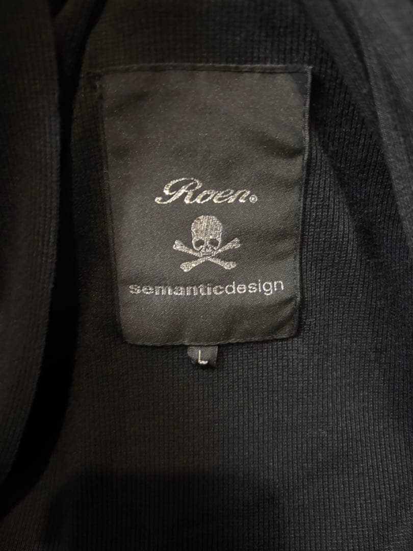 【美品】Roen × semantic design ストール付ジャケット