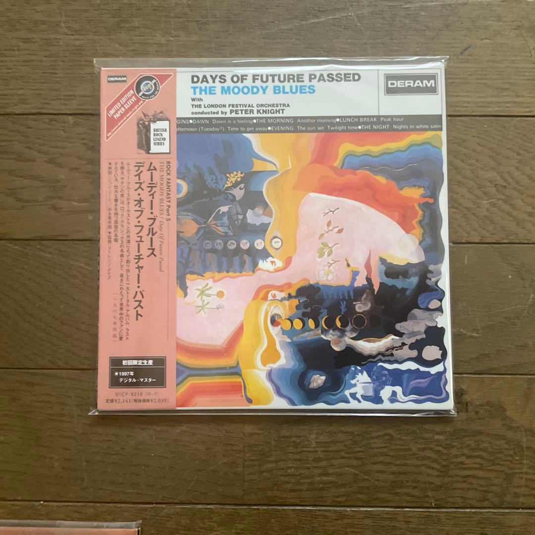 ムーディー・ブルース　紙ジャケCD 7枚とbox + 1枚