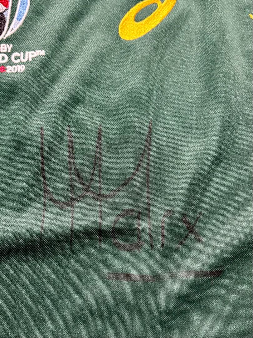 スピアーズ所属マルコム•マークス直筆サイン入り　南ア代表ユニフォーム　新品未使用