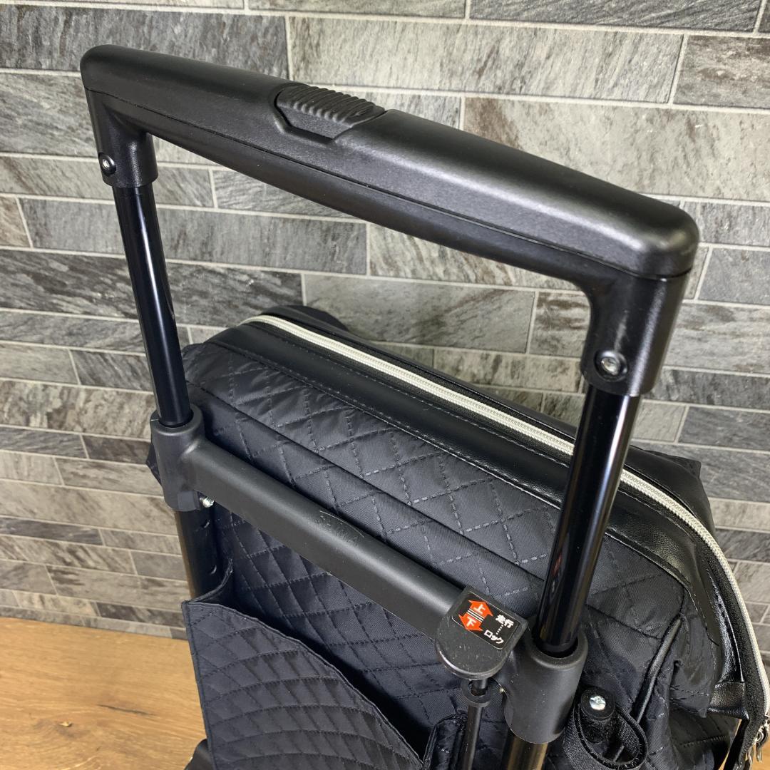 美品　島製作所　ショッピングカート メロディ スムーズグランデ　駐車ロック付き