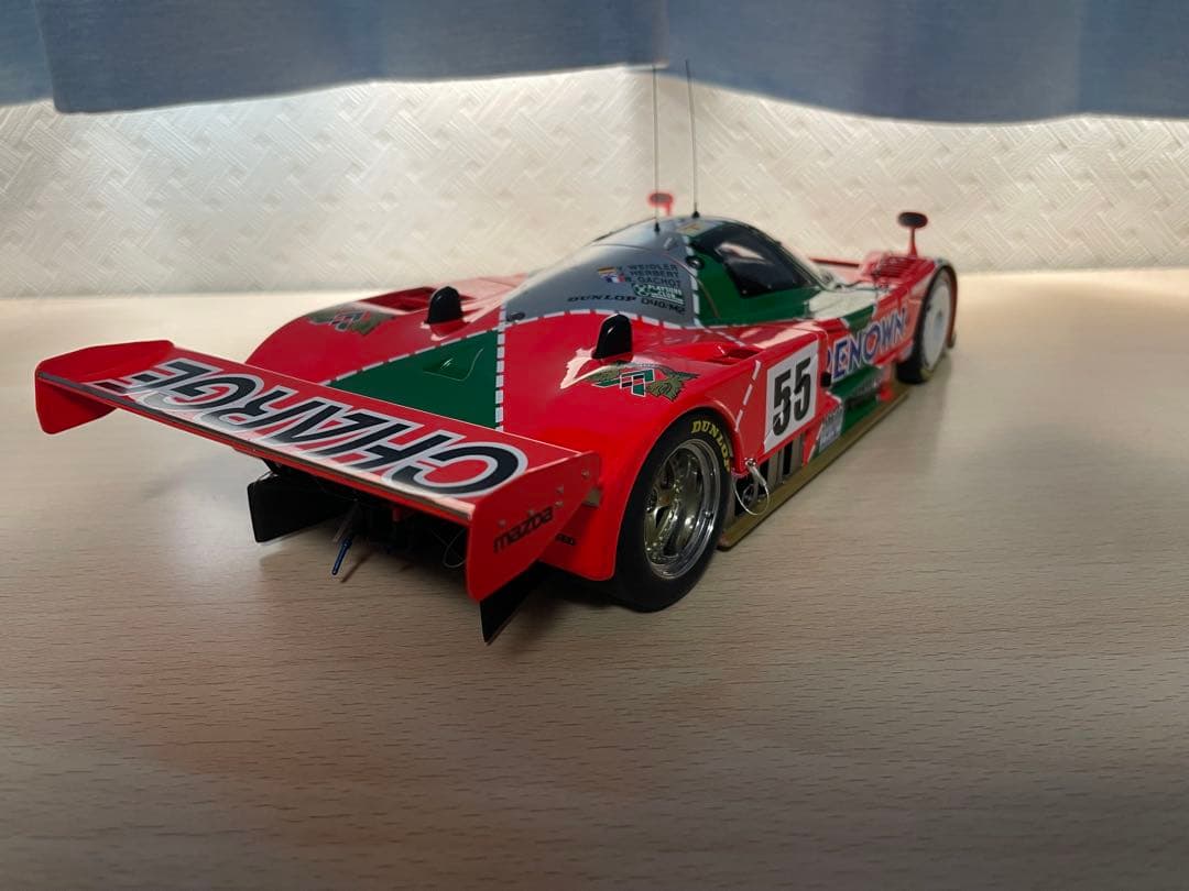 ハ*チ様 オートアート 1/18 MAZDA 787B 1991 #55 トロフ
