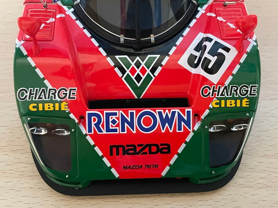 ハ*チ様 オートアート 1/18 MAZDA 787B 1991 #55 トロフ