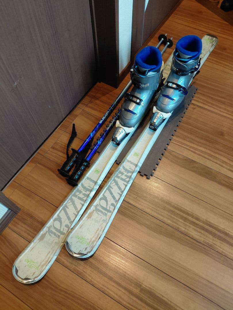 お得❗️BLIZZARD 学生・小柄な男女兼用/スキーセット・メンテ・WAX済✔