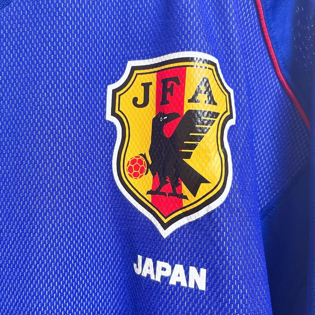 [美品]サッカー日本代表　Y2K 長袖ユニフォーム　Lサイズ