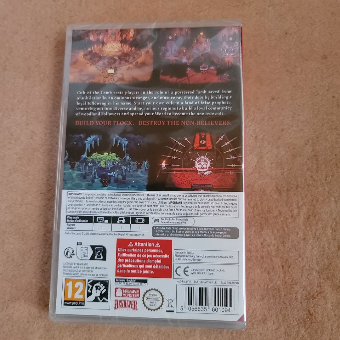 Nintendo Switch CULT OF THE LAMB Nintendo Switch