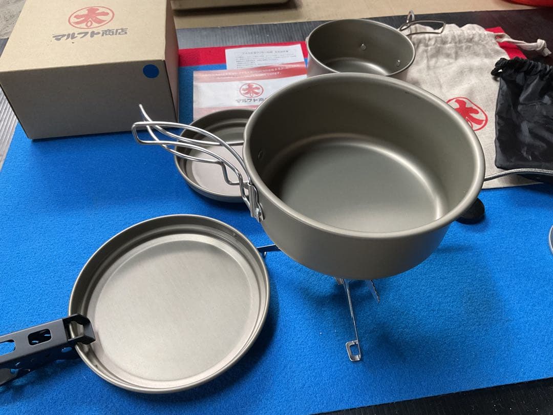 SOTOマイクロレギュレーターストーブ&国産マルフト商店G49クッカー５点セット