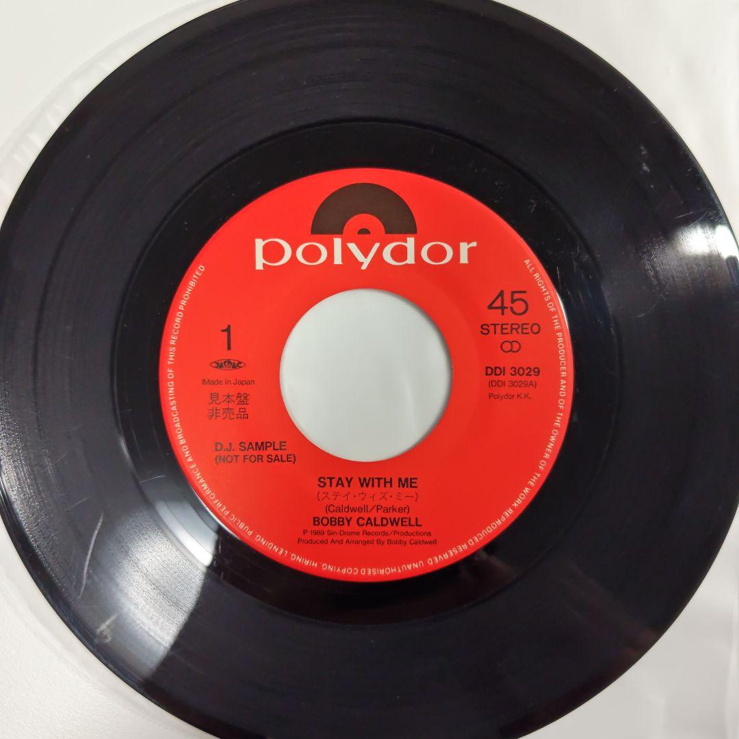 【超希少レアEP】Bobby Caldwell 見本盤7インチレコード