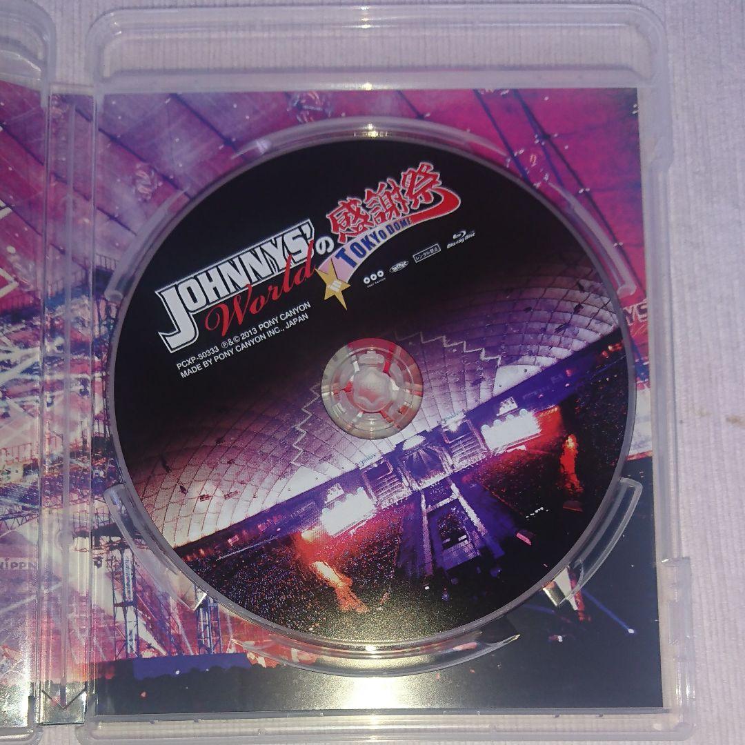 【新品同様】Blu-ray　JOHNNYS' Worldの感謝祭