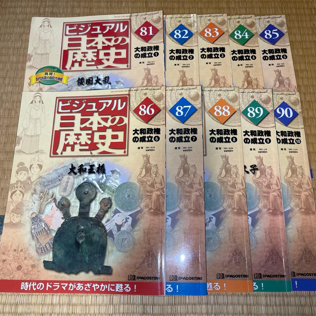 ビジュアル 日本の歴史 1巻〜140巻 天下人 58欠品