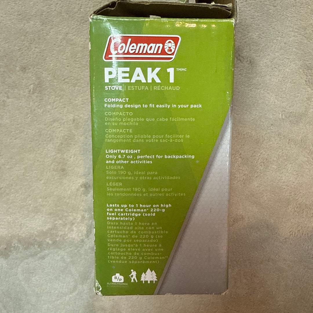 Coleman PEAK 1 シングルバーナー