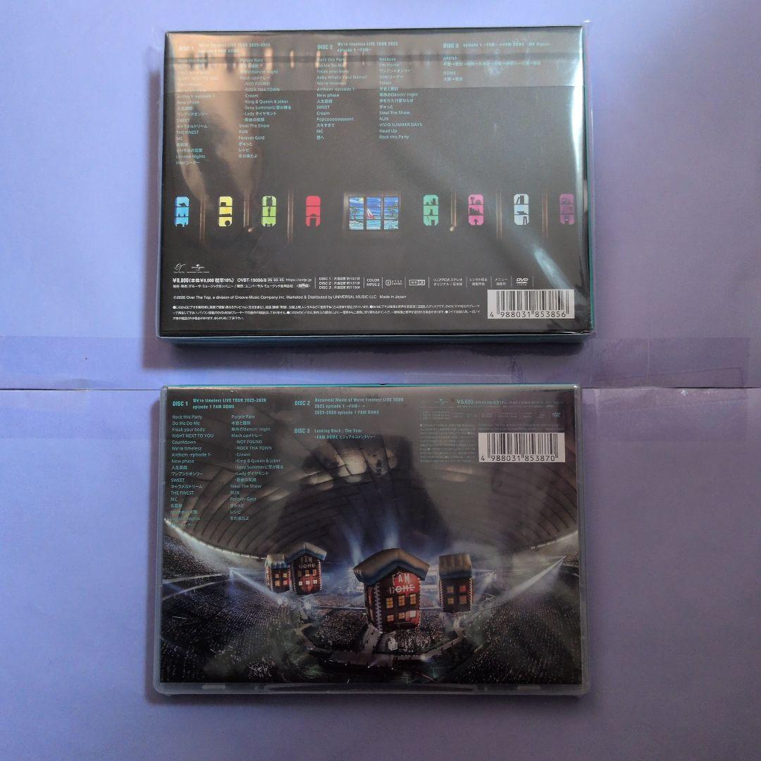 We're FAM DOME 初回限定盤 3DVD