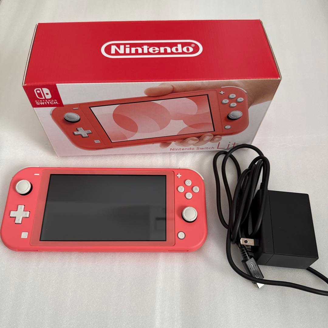 Nintendo Switch Lite コーラル　ピンク