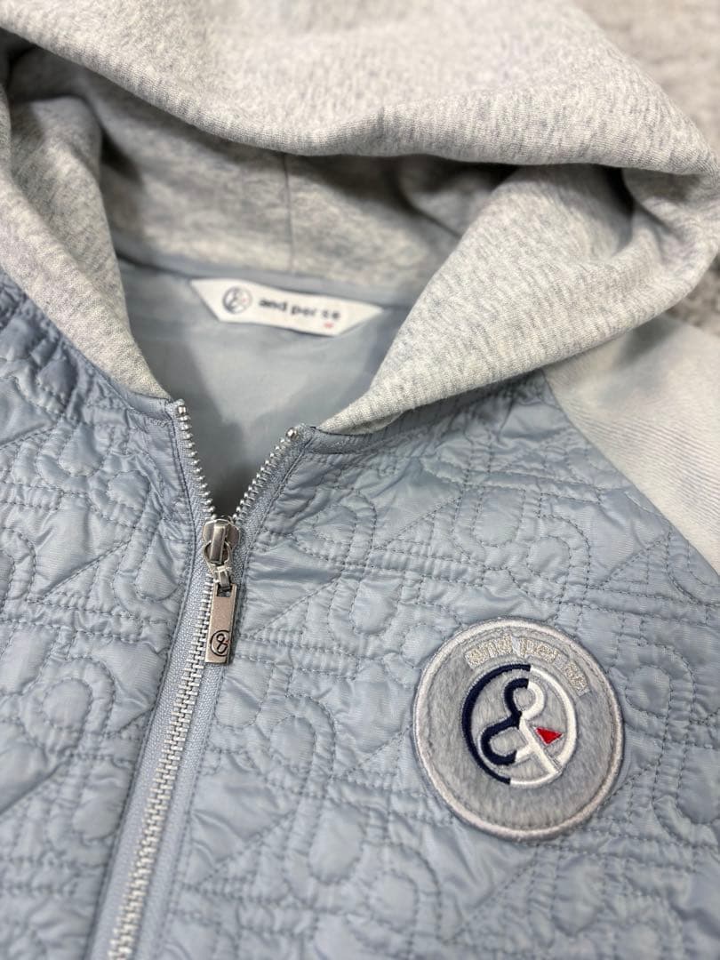 and per seアンパスィ　 golfキルティング　ジャケット ゴルフウェア