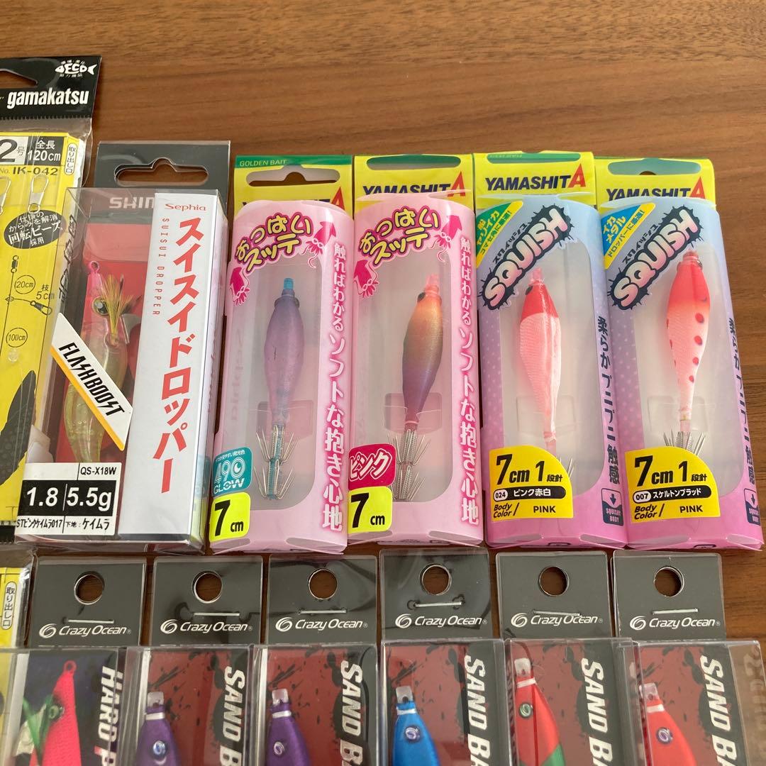 サンドバッカー、ハードパンチャー、スクイッシュ、おっぱいスッテ他イカメタルセット