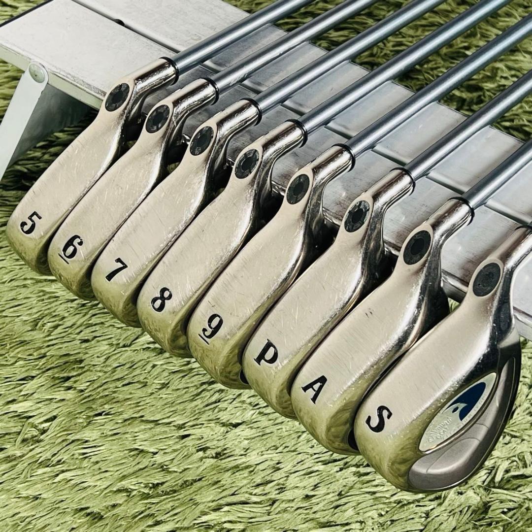 キャロウェイ ホークアイ アイアン8本セット メンズゴルフ 初心者 入門 大人気