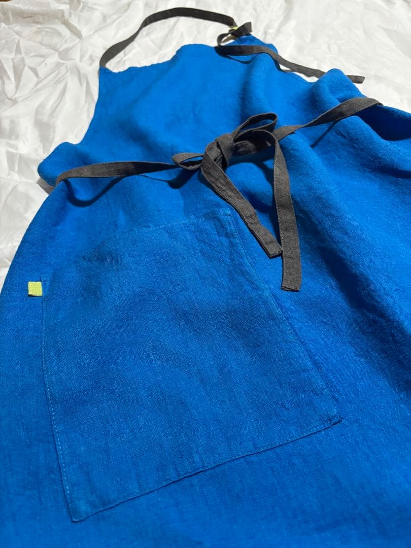 《tomo》LINO E LINA リーノ・エ・リーナ　麻100%エプロン