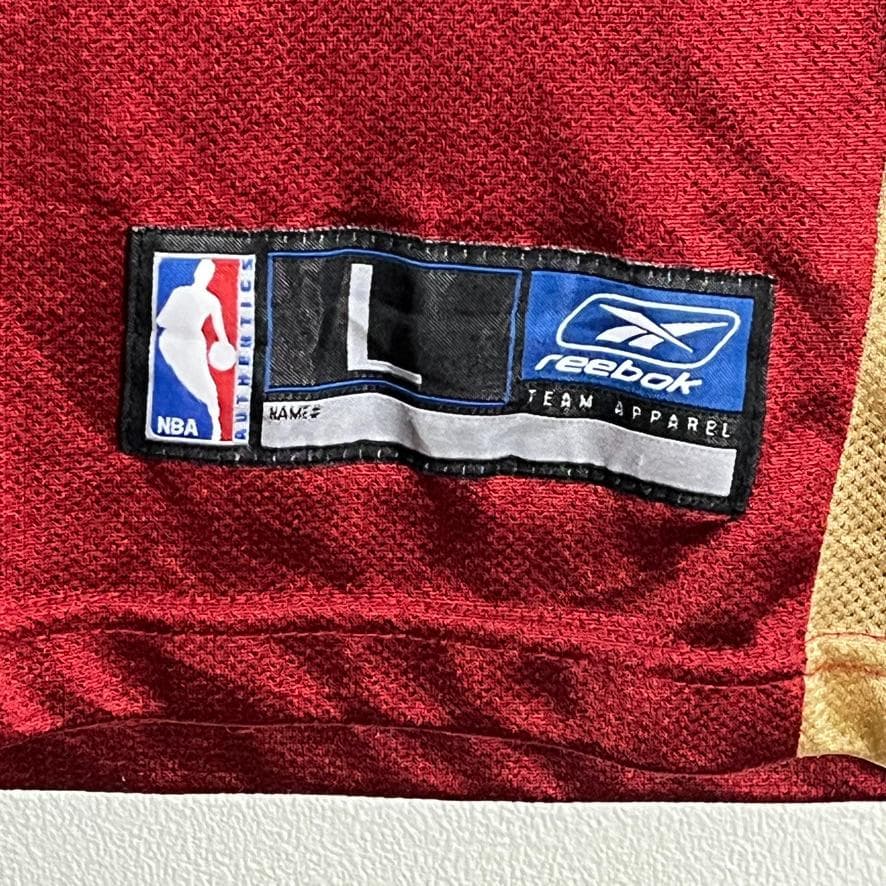 【希少】Reebok NBA キャバリアーズ レブロン・ジェームズ ゲームシャツ