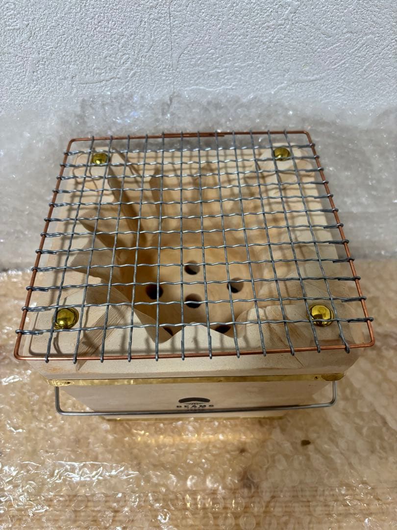 新品未使用　能登燃焼器工業×BEAMS JAPAN 切り出し七輪17㎝　七輪