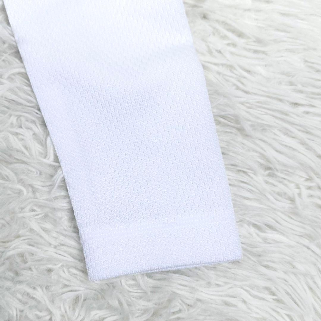 未使用級✨ パーリーゲイツ ゼブラメッシュダンボール 長袖 ハイネックカットソー