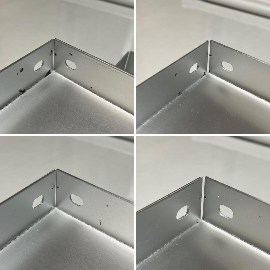 廃盤品【無印良品】アルミ ローテーブル ワゴン 収納台 鈴木敏彦 デザイン