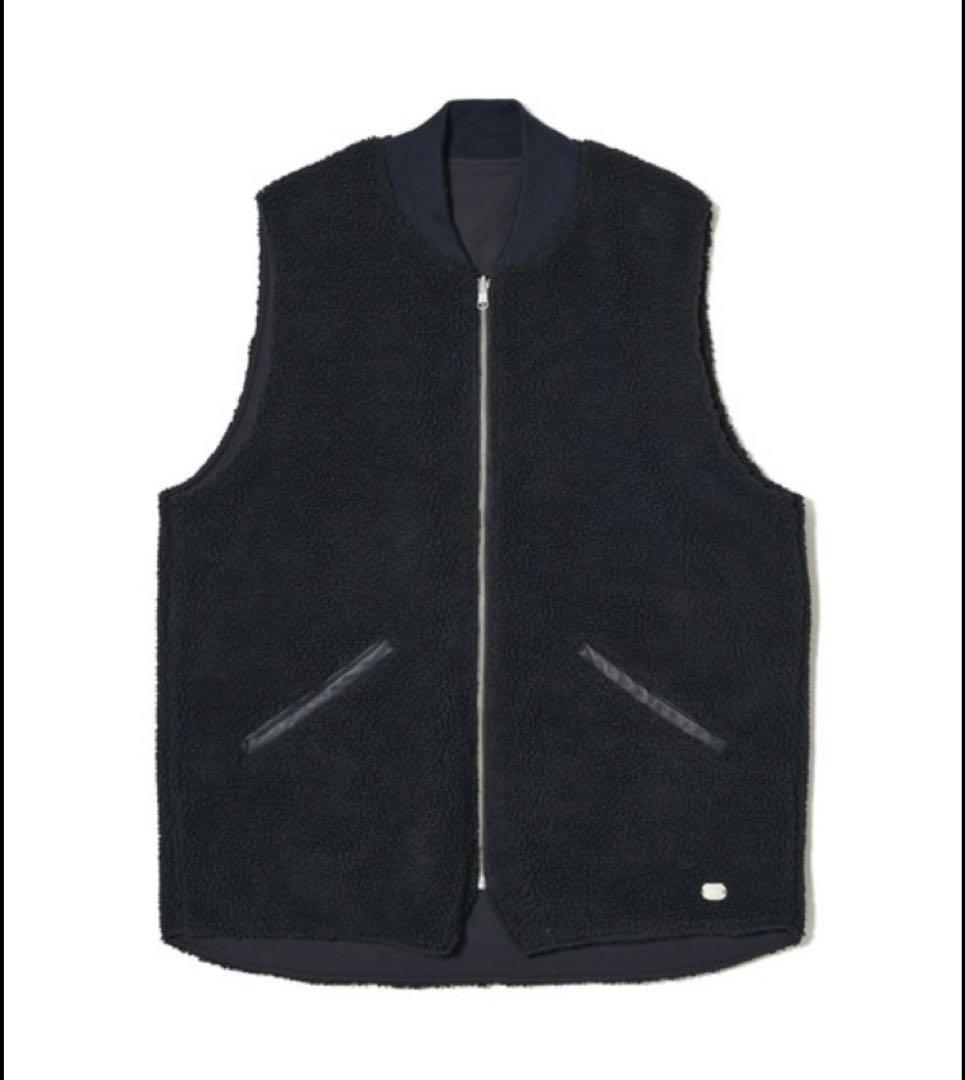 クライミー リバーシブルベスト ブラック M