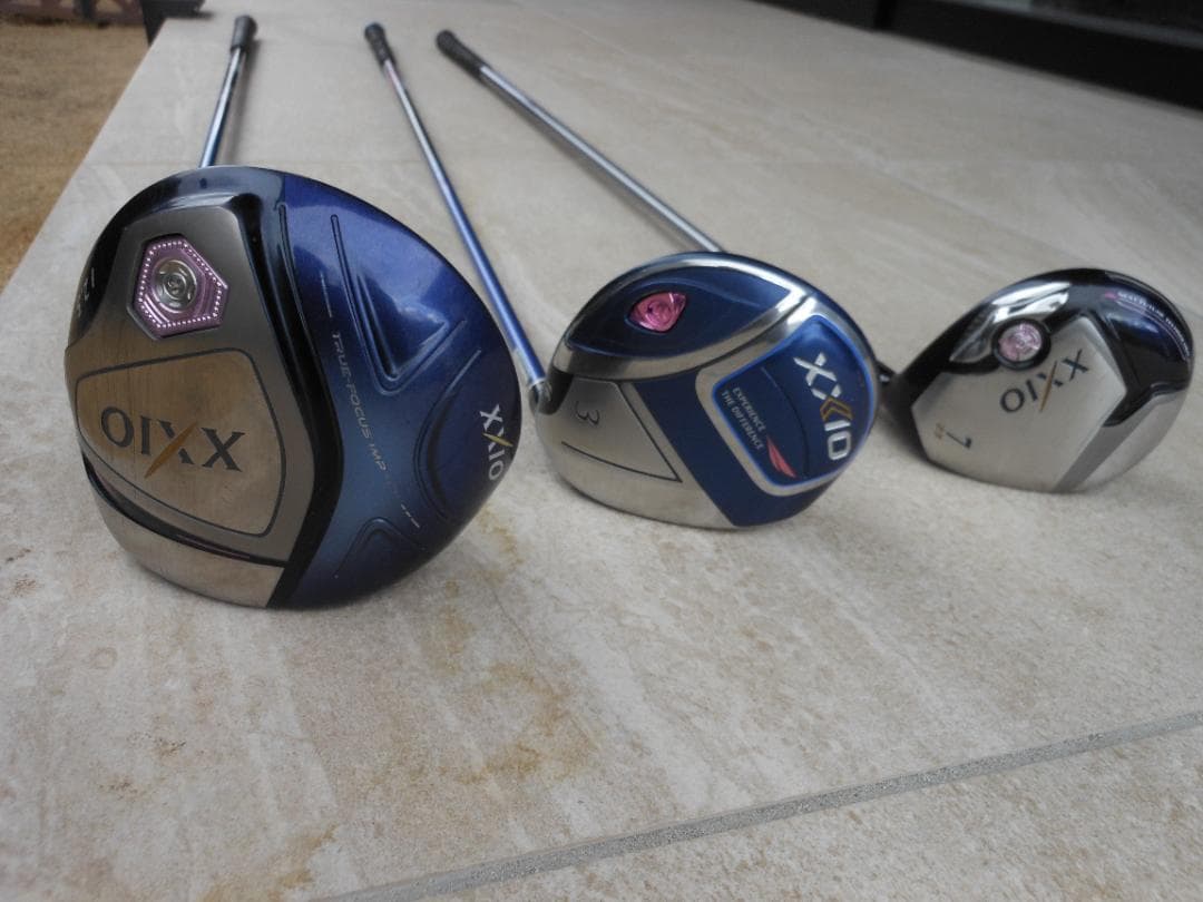 XXIO レディースウッド１・３・７番 3本セット