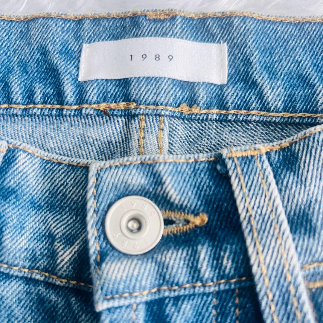 美品✨1989 STUDIO イタリア製　ロゴジーンズ　デニム　30