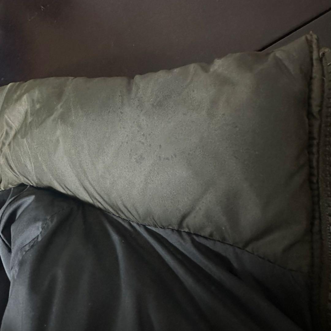 【センターロゴ】ノースフェイス　ヌプシダウンベスト　700フィル　ドローコードL