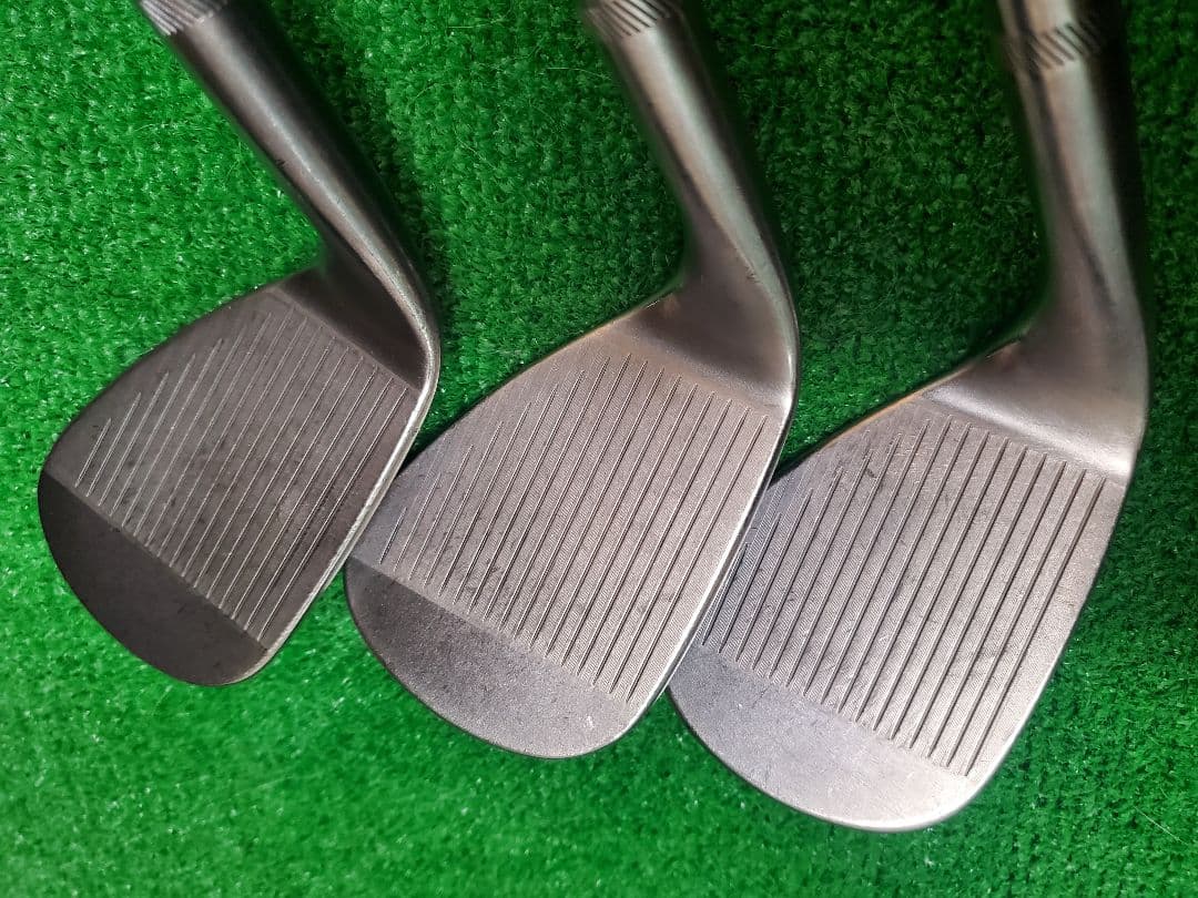 【美品】タイトリスト.ボーケイSM10.ニッケル.3本セット.コーティング済