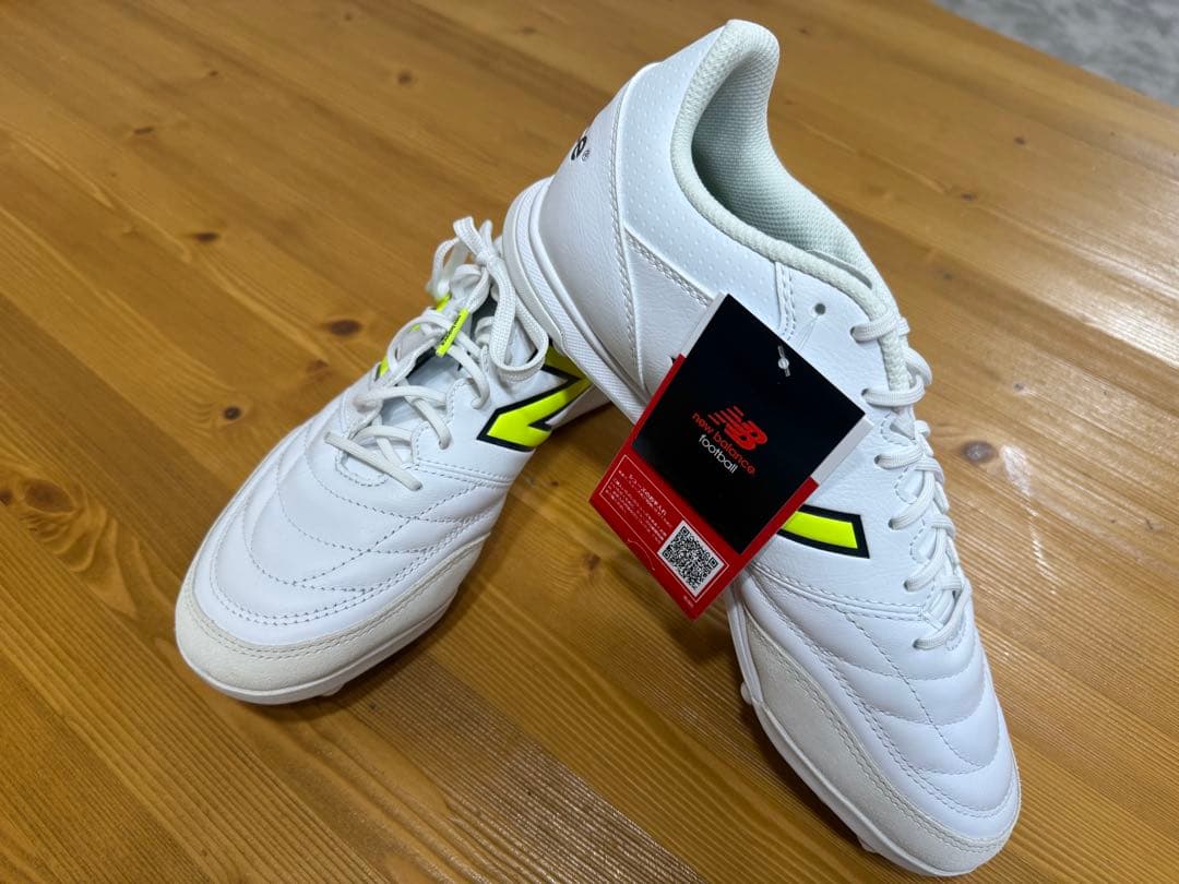 New Balance 442 ホワイト/イエロー サッカーシューズ　27cm