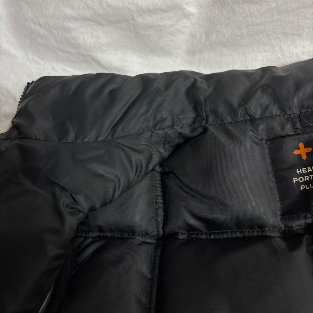 ヘッドポータープラス　ダウンベスト　ブラック　M