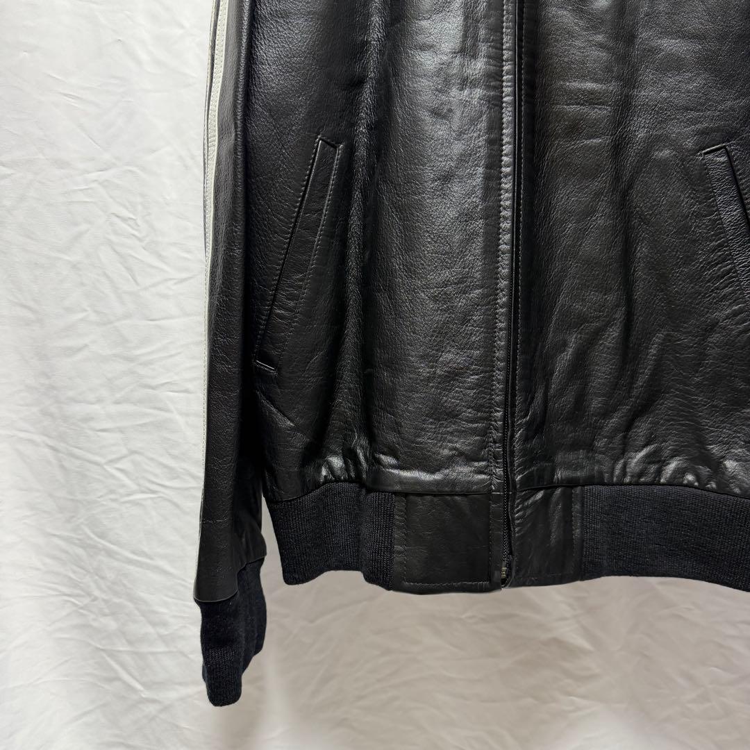 希少 00s EVERLAST エバーラスト レザージャケット ブルゾン 牛革