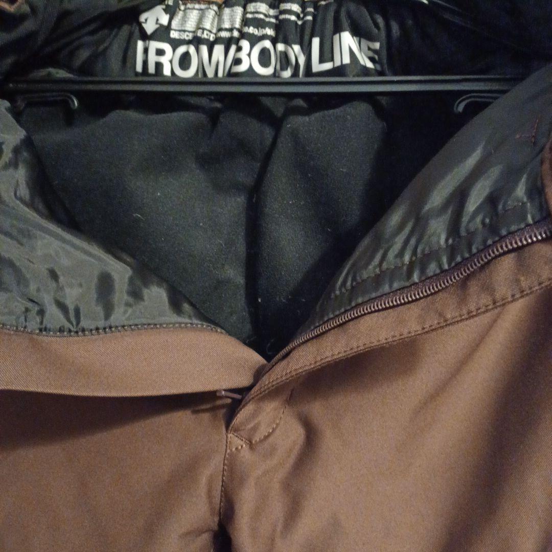 DESCENTE スキー・スノーボードウェア ブラウン/ホワイト