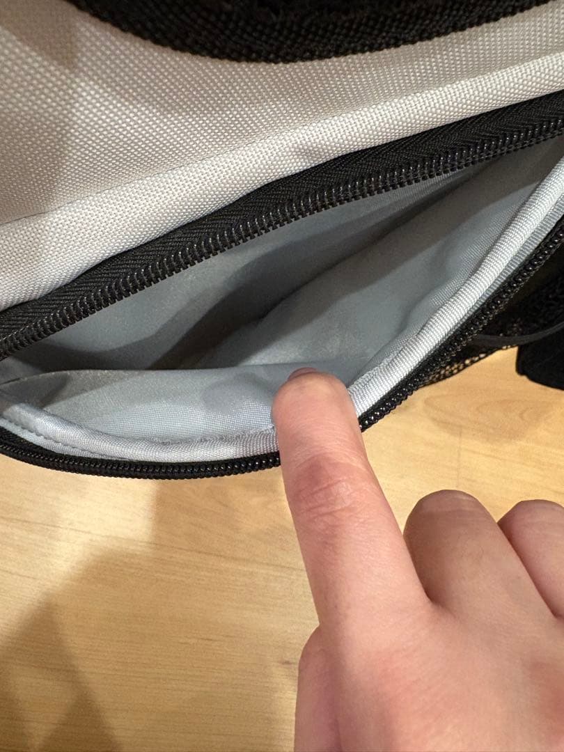 new balance ゴルフバッグ ホワイト/ブラック