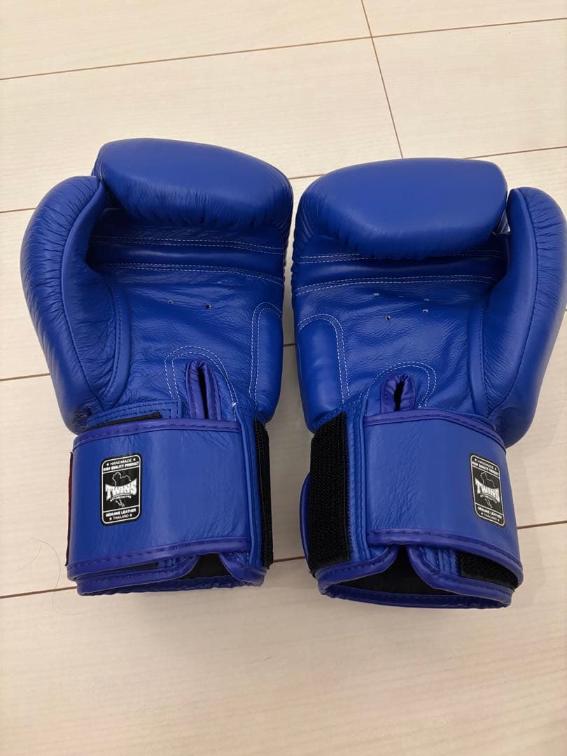 TWINS SPECIAL ボクシンググローブ 12oz 青