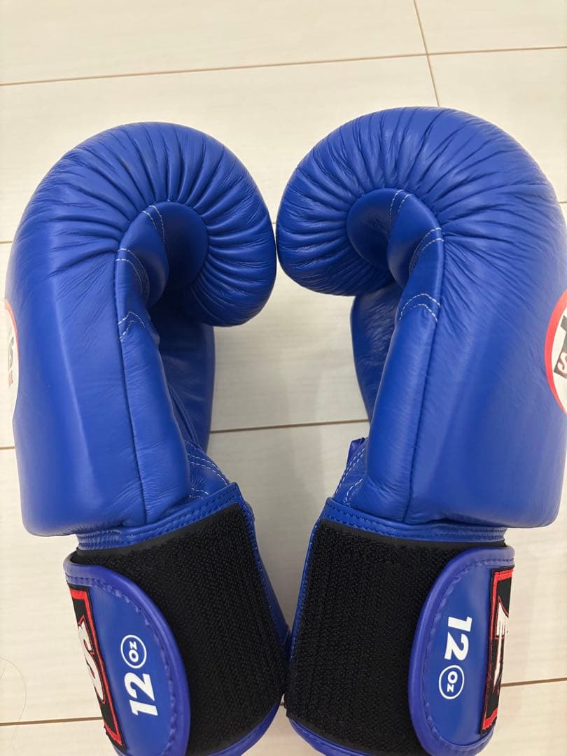 TWINS SPECIAL ボクシンググローブ 12oz 青