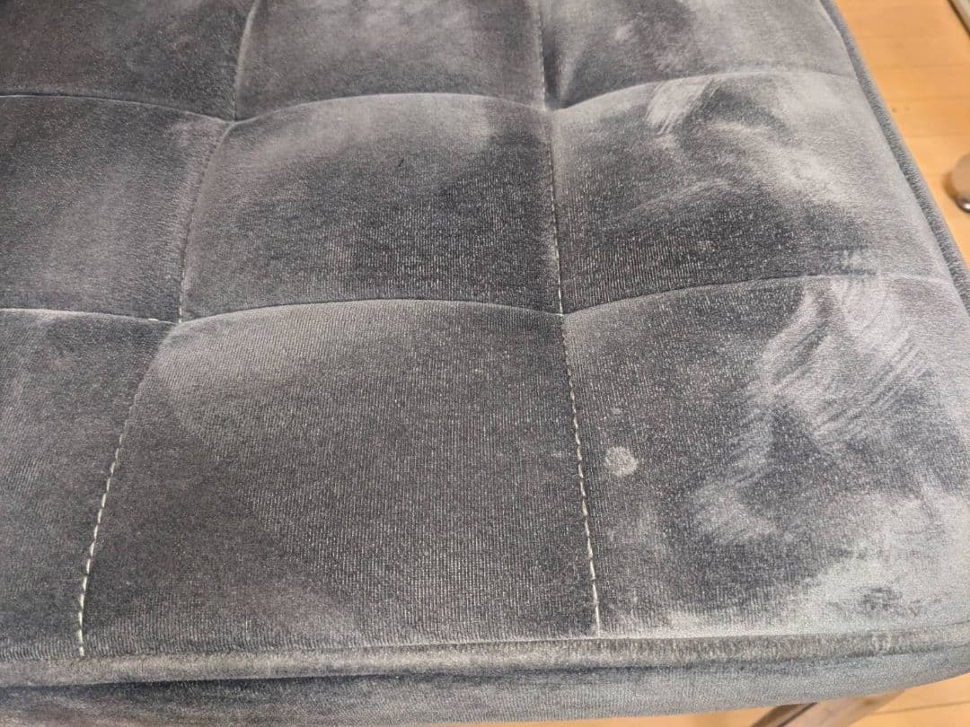 ガラステーブルと椅子2個セット