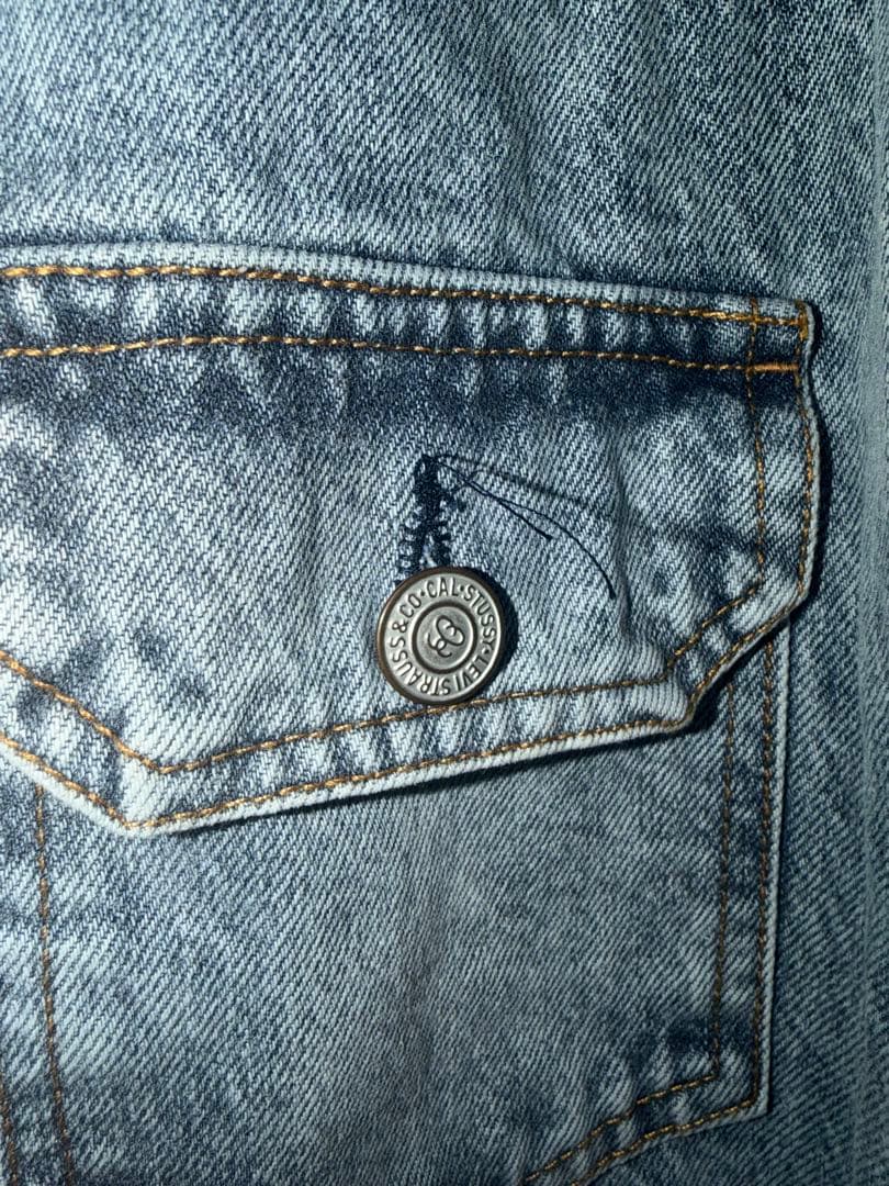 Stussy × LEVI'S デニムジャケット XL