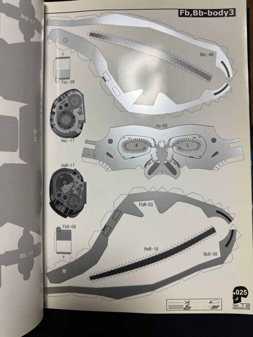 ターミネーター2 ペーパークラフトBOOK