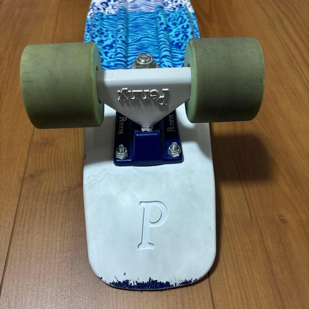 【美品】Penny スケートボード ブルー 60センチ