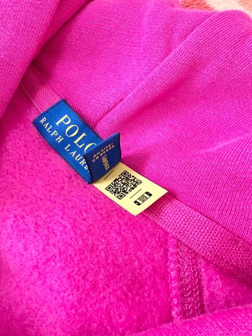 ❤️新品未使用❤️POLO RALPH LAURENポニー裏起毛パーカーSPピンク