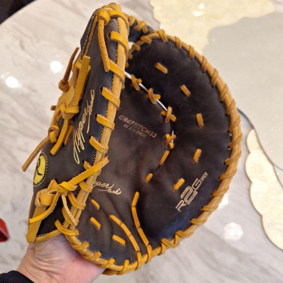 Rawlings The Gold Glove 軟式グローブ 黒/黄