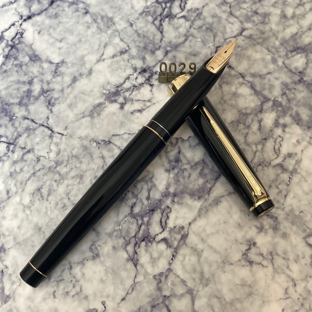 #0029 オーバーホール済み 万年筆 PILOT Elite ロング18k
